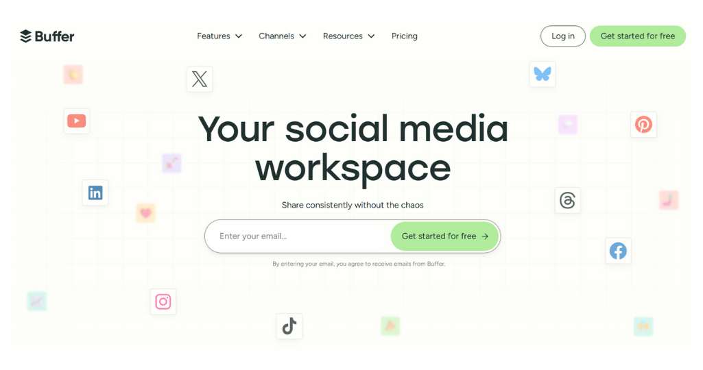 Buffer Dashboard Interface