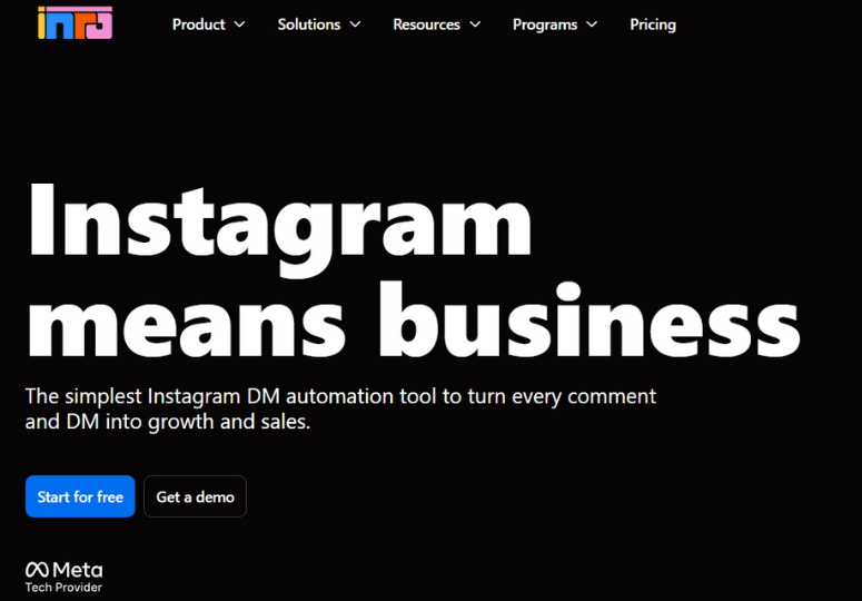 Inro Dashboard Interface