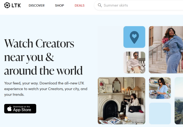 LTK Dashboard Interface
